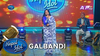 Galbandi गलबन्दी-Shanti Shree Pariyar | Nepal Idol Season 4