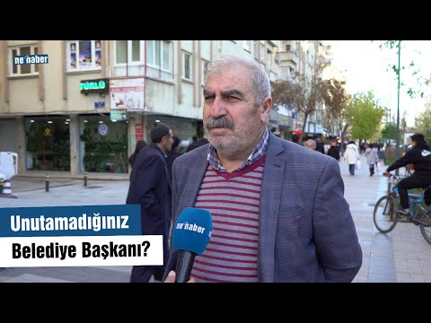 Unutamadığınız Belediye Başkanı?