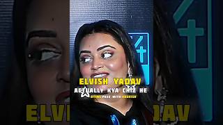 Bebika on Elvish Yadav Systumm😯👀||ft.@TheSocialFactory