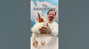 Puppet of the Day - Unicorn puppet made by Folkmanis Puppets - The Puppet Hideaway with Eric Thomsen