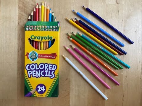 120 Colored Pencils Color Order! Sort All the 120 Crayola Colored