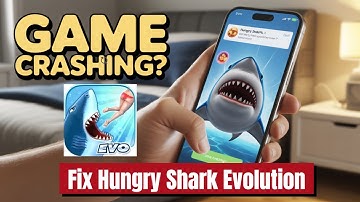 Fix Hungry Shark Evolution App Crashing Issue on Android I 100% Working Solution