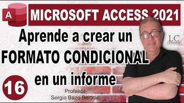 Curso GRATUITO de MICROSOFT ACCESS | Parte 16 | Aprende a crear FORMATOS CONDICIONALES en un informe