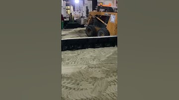 Using Machine And Manual For Leveling Compacted Soil.#shortvideo #shorts