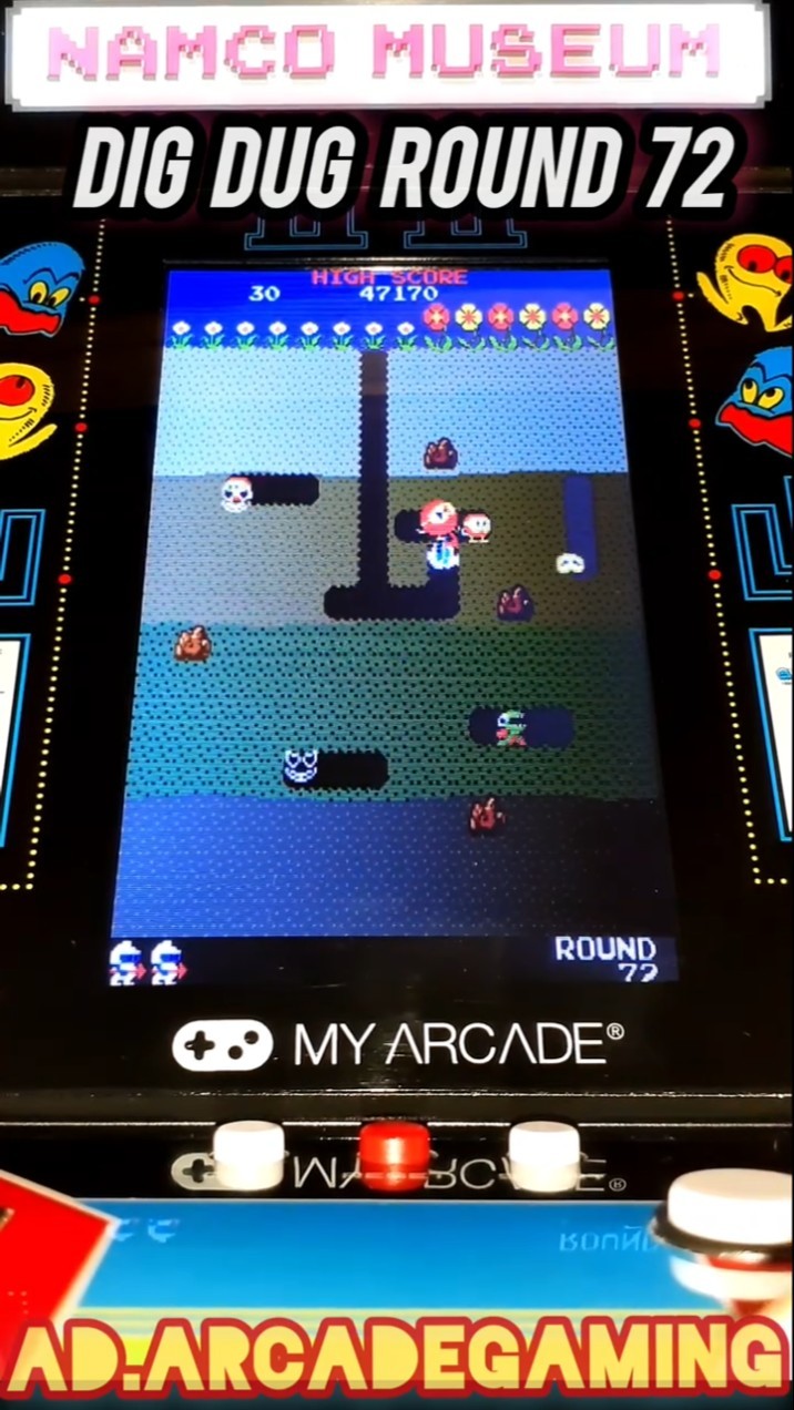 Dig Dug Level 72 - YouTube