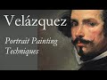 A Study of Velázquez's Portrait Painting Techniques