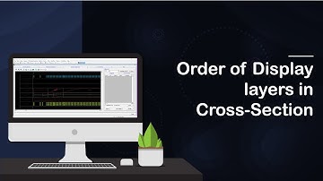 Order of Displaying Bands in Cross Section