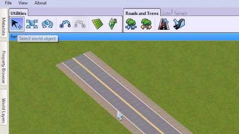 Sims 3 Create-a-World : Laying Roads