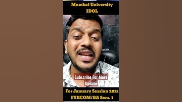 FYBCOM/FYBA Semester 1 January Session Results Out