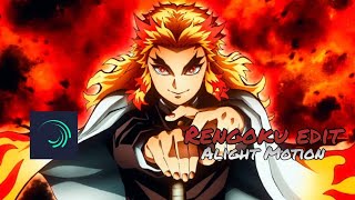 Rengoku edit // Alight Motion // 400 subs special