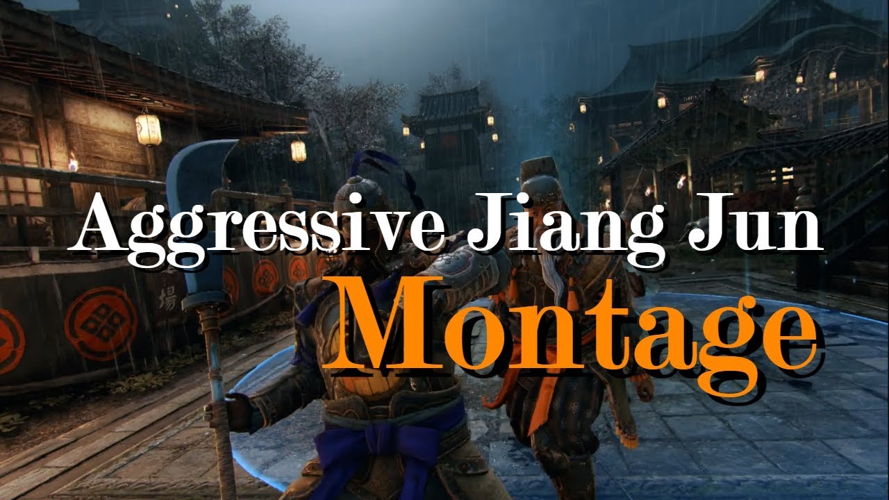For Honor - Aggressive Jiang Jun montage (anti-gank, duels and memes)