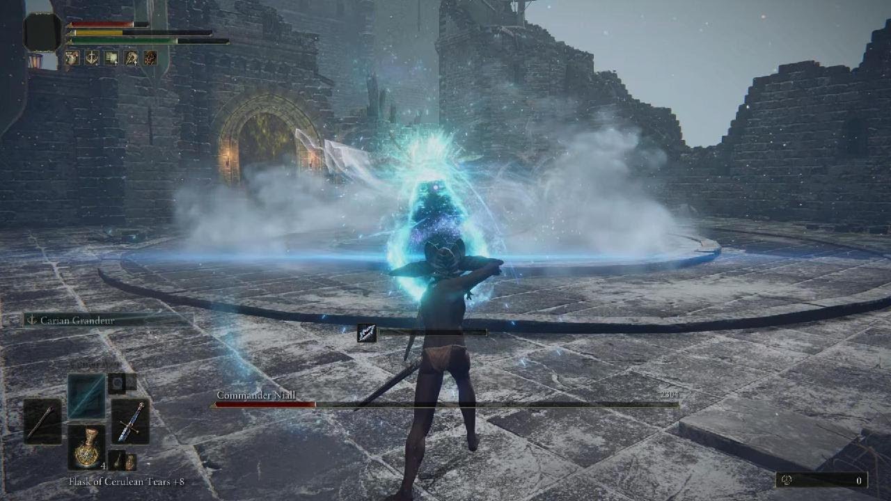 ELDEN RING Fresh Start Miracle Mage Vs. Commander Niall YouTube