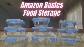 Amazon Basics Glass Food Storage Container Review