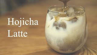 Simple and Easy Hojicha Latte Recipe [ASMR]