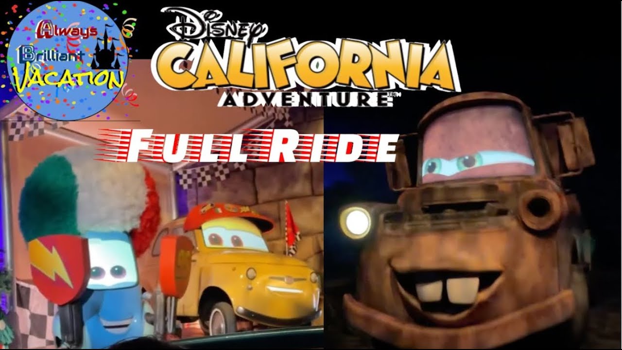 Disneyland Cars Ride - Radiator Springs Racers Disney California ...