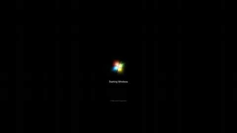 Windows 7 Beta 1 Boot Up