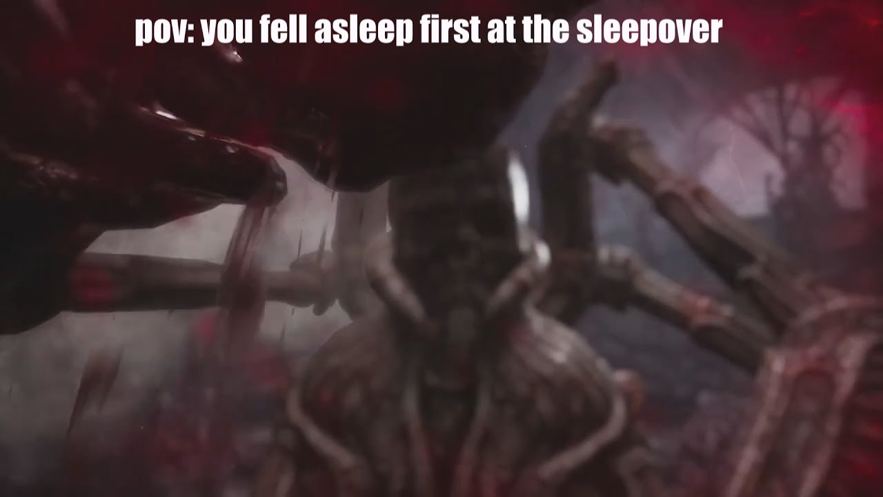 POV: when you fall asleep first at the sleepover - YouTube