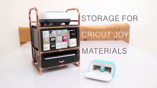 Making Storage for my Cricut Joy Materials
