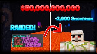 OUR 80 BILLION DOLLAR BASE WAS RAIDED WHILE RECORDING! + OUR BOX!! | CosmicPVP Factions