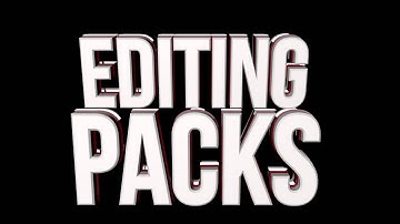HUGE Editing Pack!