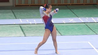 Top Korean female high school gymnast athletes