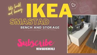 ONE OF THE BEST SMALL STORAGE FROM IKEA?? SMÅSTAD Bench with Storage
