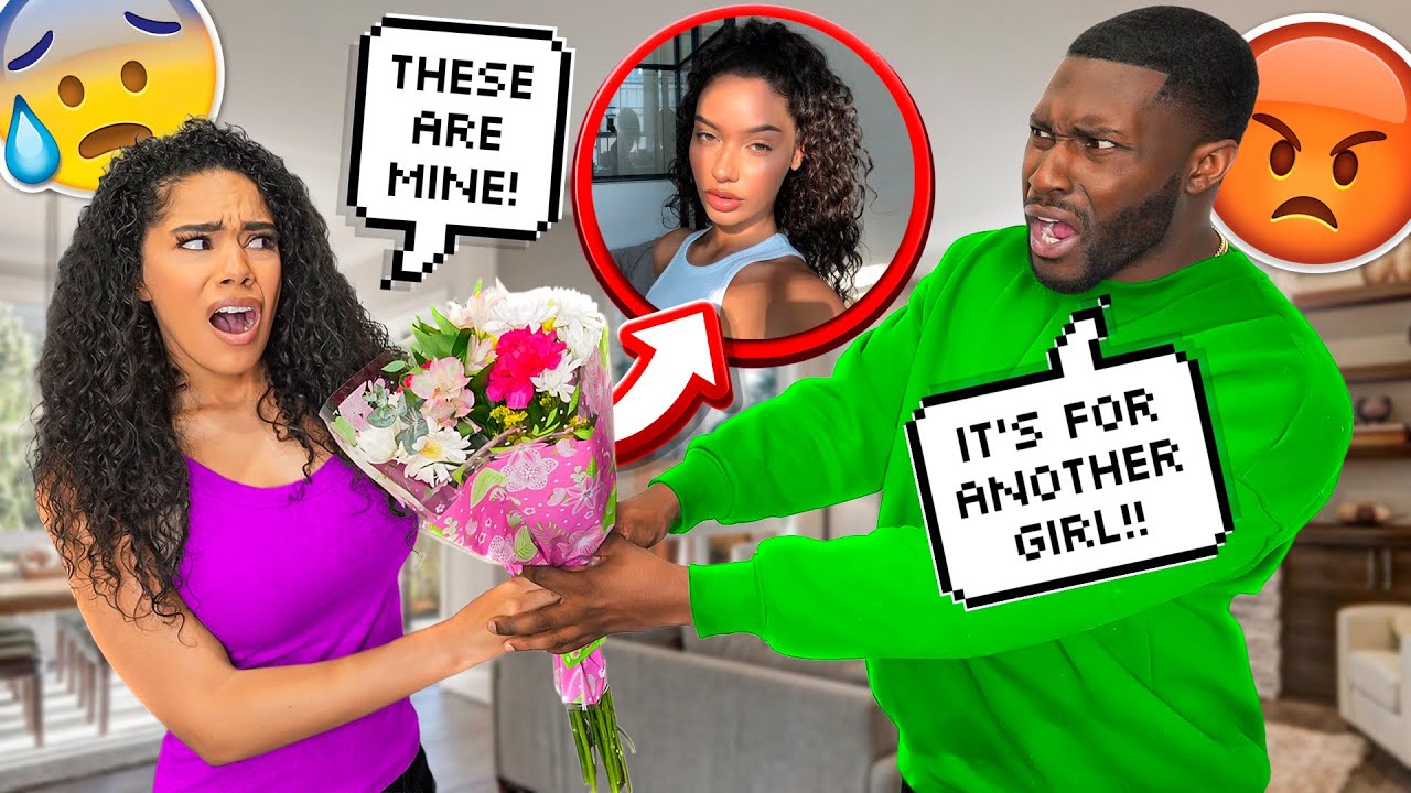 My Fiancée Finds Out The Flowers I Gave Her Are For ANOTHER GIRL! *SHE SNAPS*