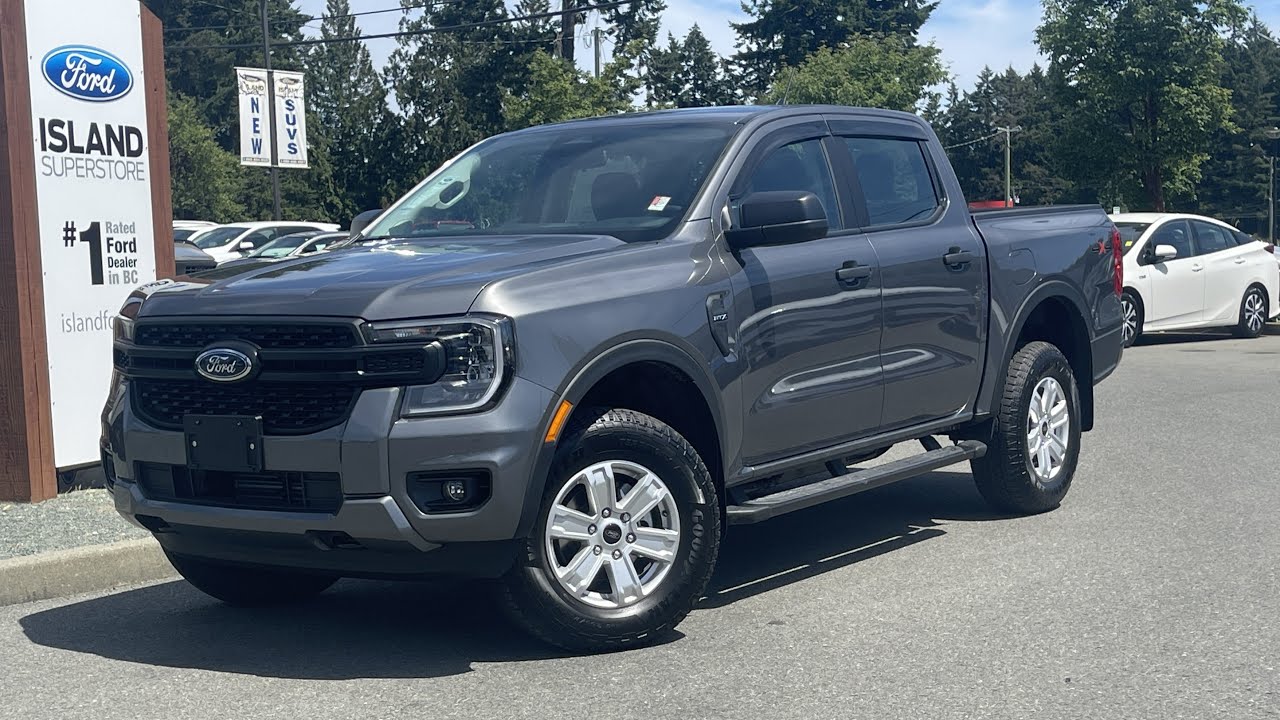 2025 Ford Ranger STX + Clamps, Aluminum Wheels, 4X4 Review | Island ...
