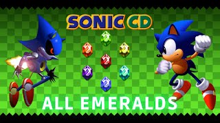 Sonic CD Walkthrough All Emeralds (No Damage) screenshot 5