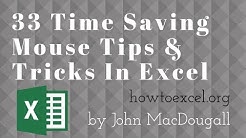 33 Time Saving Mouse Tips & Tricks In Excel - Durasi: 30.52. 