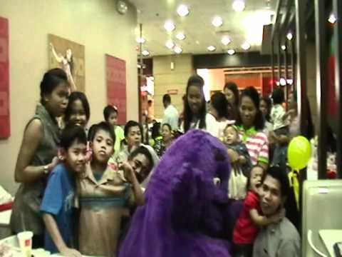 Raine's Moment with Grimace from Mc. Donald 2011