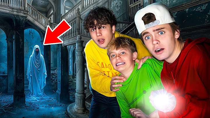 SURVIVING OVERNIGHT in a HAUNTED ABANDONED BUILDING!