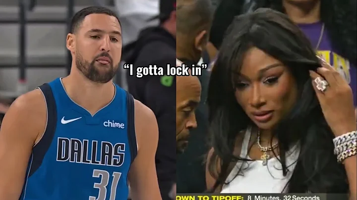 Klay Thompson Did THIS With Girlfriend Megan Thee Stallion Courtside…