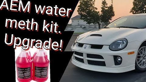 AEM Water Meth Kit.  V2 injector to V3 Injectors. Neon SRT4