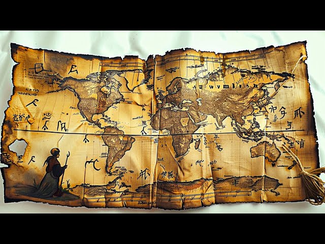 5,000 Year Old Map Of AMERICA Discovered in Egypt Reveals Terrifying Secret class=