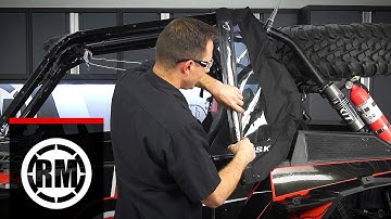 How To Install Tusk Zipperless Upper Doors on a Polaris RZR