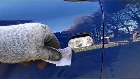 VW Fox - Seitenblinker Ausbau & Wechsel der Blinker-Glühlampe (indicator removal / replacement bulb)