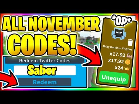 November 2019 All New Secret Op Working Codes Roblox Saber