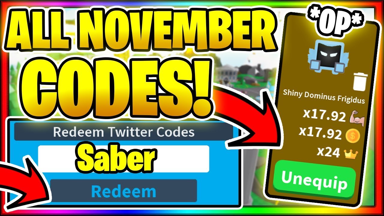 November 2019 All New Secret Op Working Codes Roblox Saber