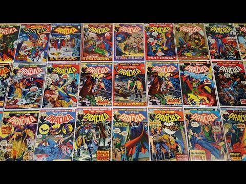 My Tomb of Dracula Comic Book Collection