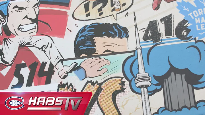 Eric Clement creates a game day print for the Habs