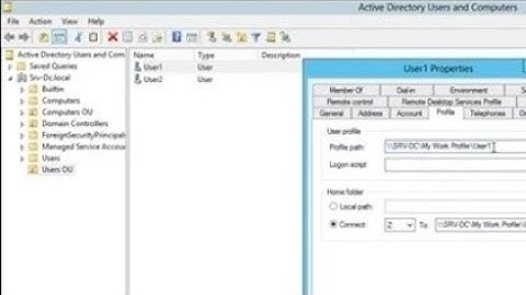 How To Configuring Roaming and Mandatory Profiles for User Management on Windows Server 2012