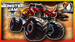 The Bakugan Dragonoid Monster Truck Dominates It's Enemies! (Monster Jam Steel Titans)