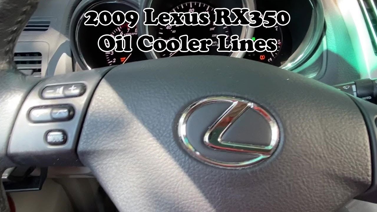 2009 Lexus RX350 Oil Line Replacement YouTube 2009-lexus-rx350-oil-line-replacement-youtube