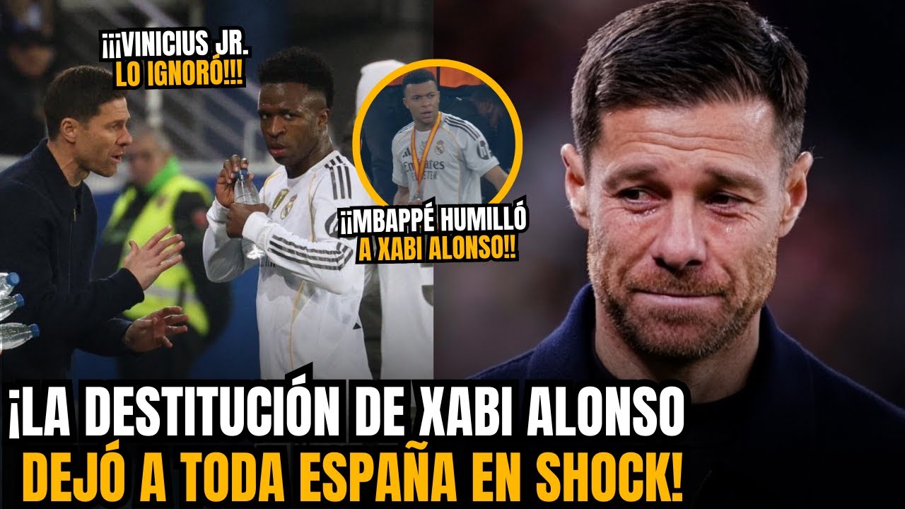 🚨¡¡DIOS MÍO!! LA VERDAD SOBRE LA DESTITUCIÓN DE XABI ALONSO QUE ALEGRÓ A VINICIUS JR Y A TODOS!!