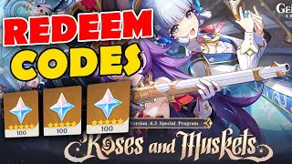 Genshin, 4.3 Redeem Codes & Free Primogems