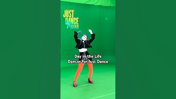 😍 Day in the Life as a Dancer for Just Dance #justdance #behindthescenes