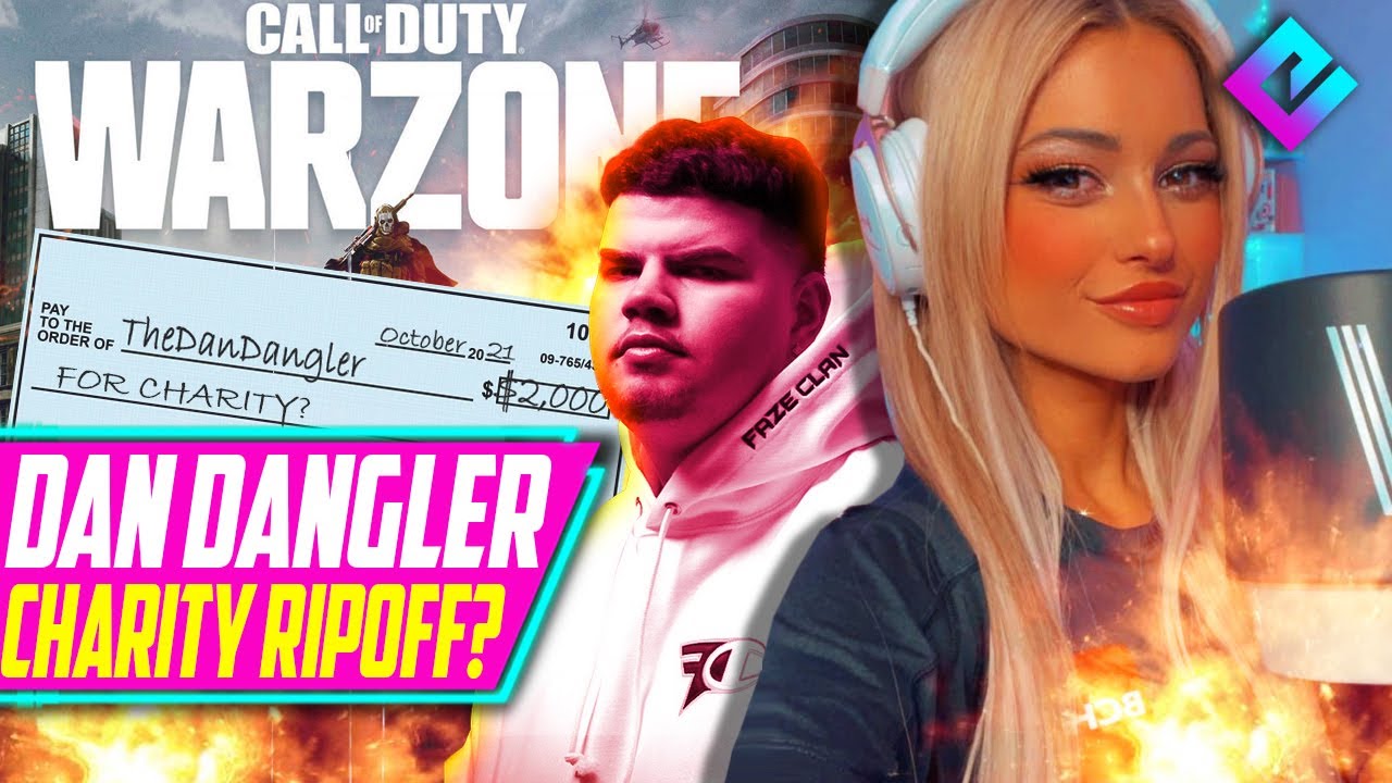 FaZe Santana CALLS OUT Dan Dangler Warzone Charity Stream - YouTube