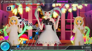 Hatsune Miku: Project DIVA X - "Quirky Medley - Giga-Remix" (HARD Perfect)