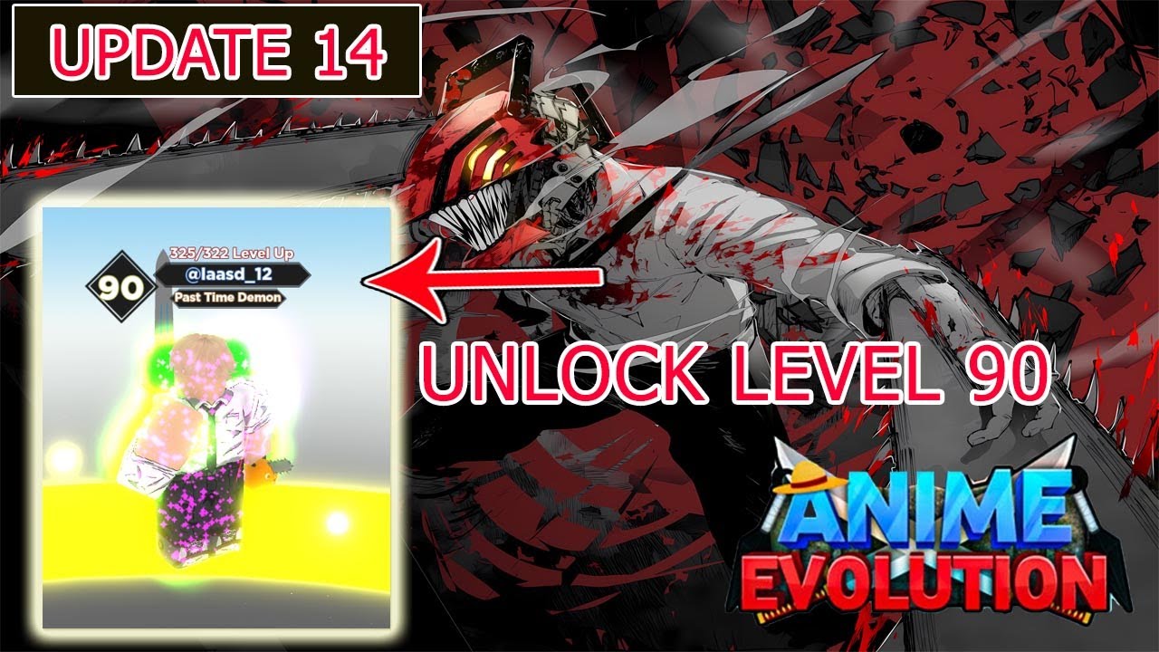 Anime Evolution Simulator - New Update 14 Unlock Level 90 - YouTube